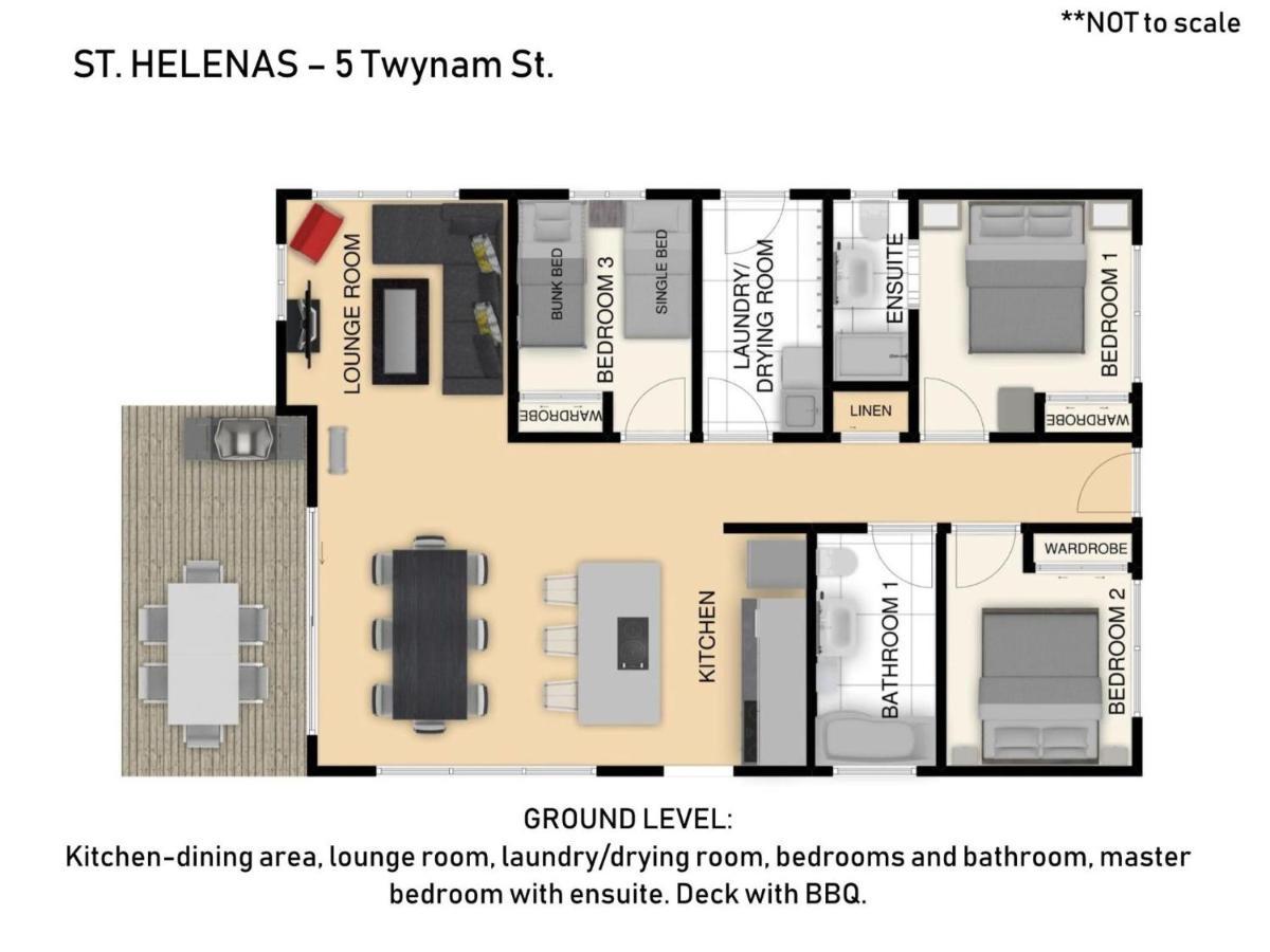 הוילה ג'ינדביין St Helenas 5 Twynam Street מראה חיצוני תמונה